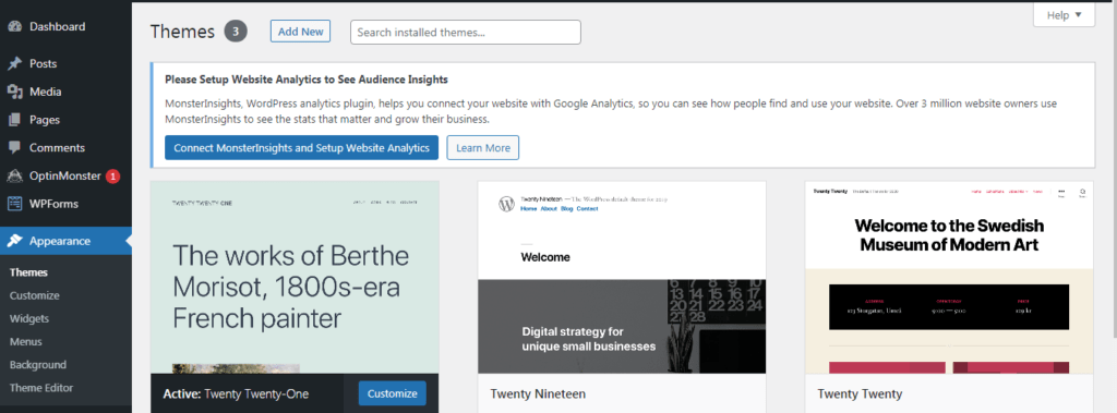 Customize WordPress Theme