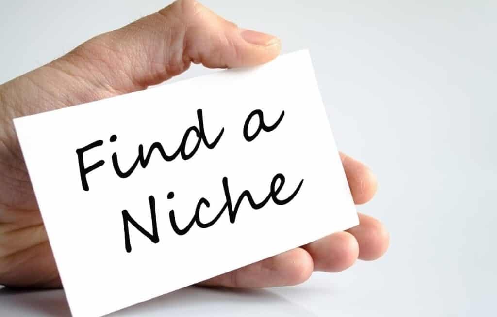 Pick a freelance writing niche