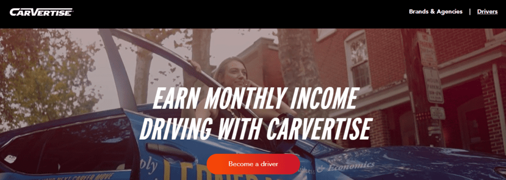 Carvertise - Become a Carvertise driver